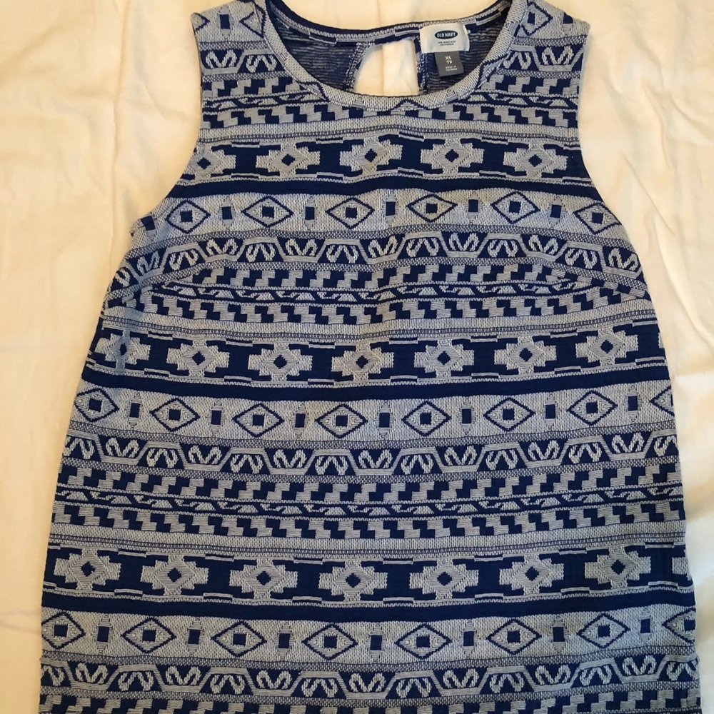Blue shift top